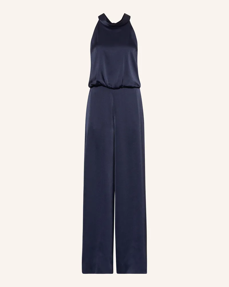 Vera Mont Satin-Jumpsuit Dunkelblau