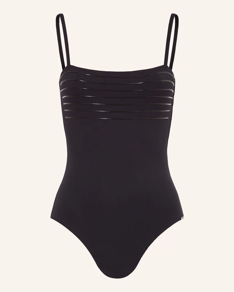 Maryan Mehlhorn Badeanzug Softline schwarz Schwarz