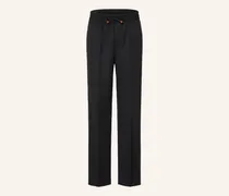 Hose Im Jogging-Stil Regular Fit schwarz