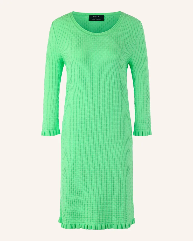 Marc Cain Etuikleid mit Rüschen Hellgrün