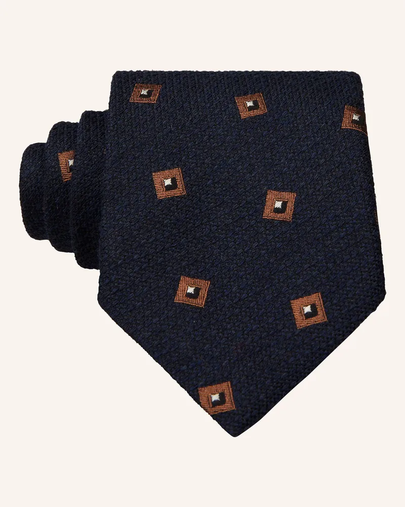 HUGO BOSS Krawatte H-TIE Dunkelblau