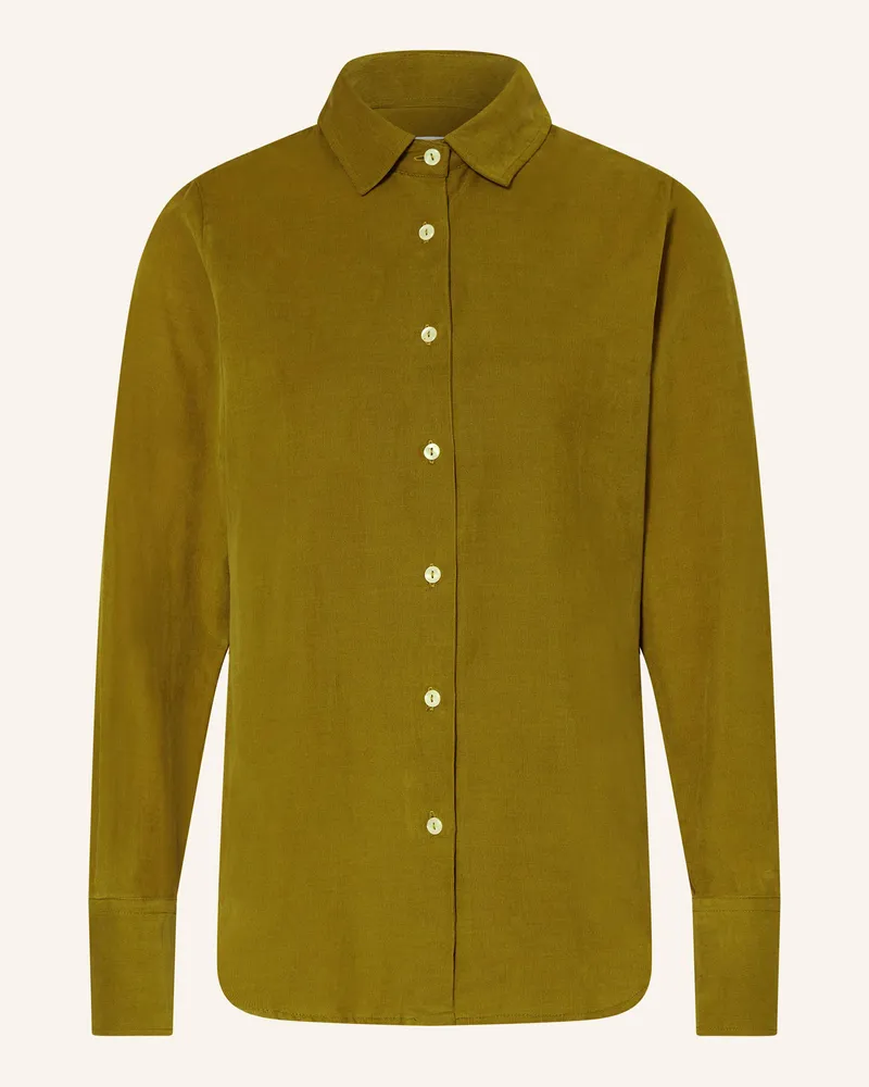 Rossana Diva Cordbluse gruen Oliv