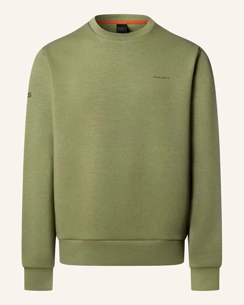 Hackett Sweatshirt Hs Essential Crw gruen Grün