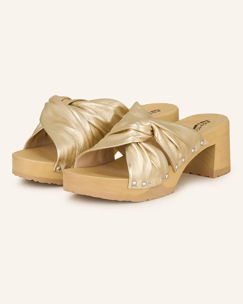 Softclox Clogs HORTENSIA Gold
