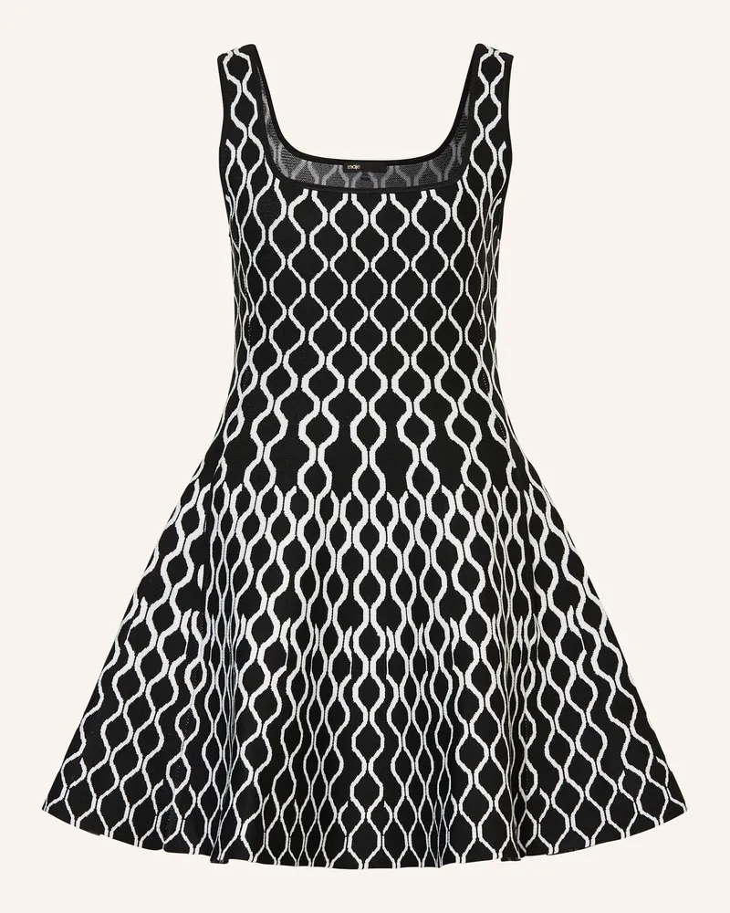 Maje Strickkleid schwarz Schwarz