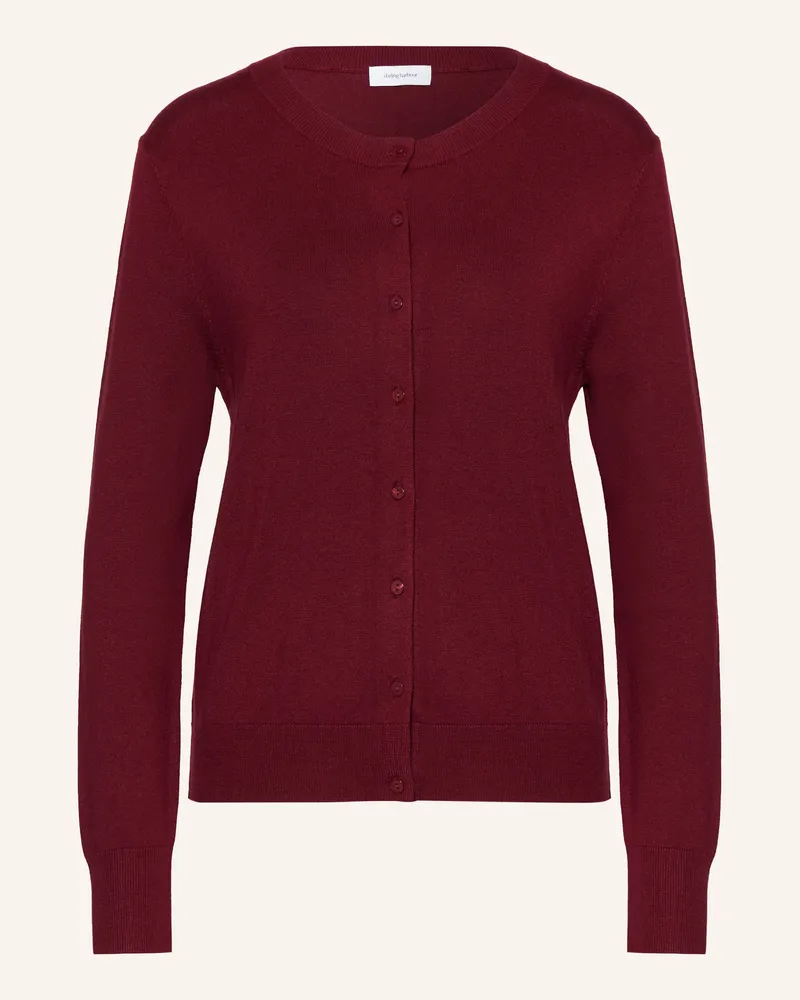 Darling Harbour Strickjacke rot Wine