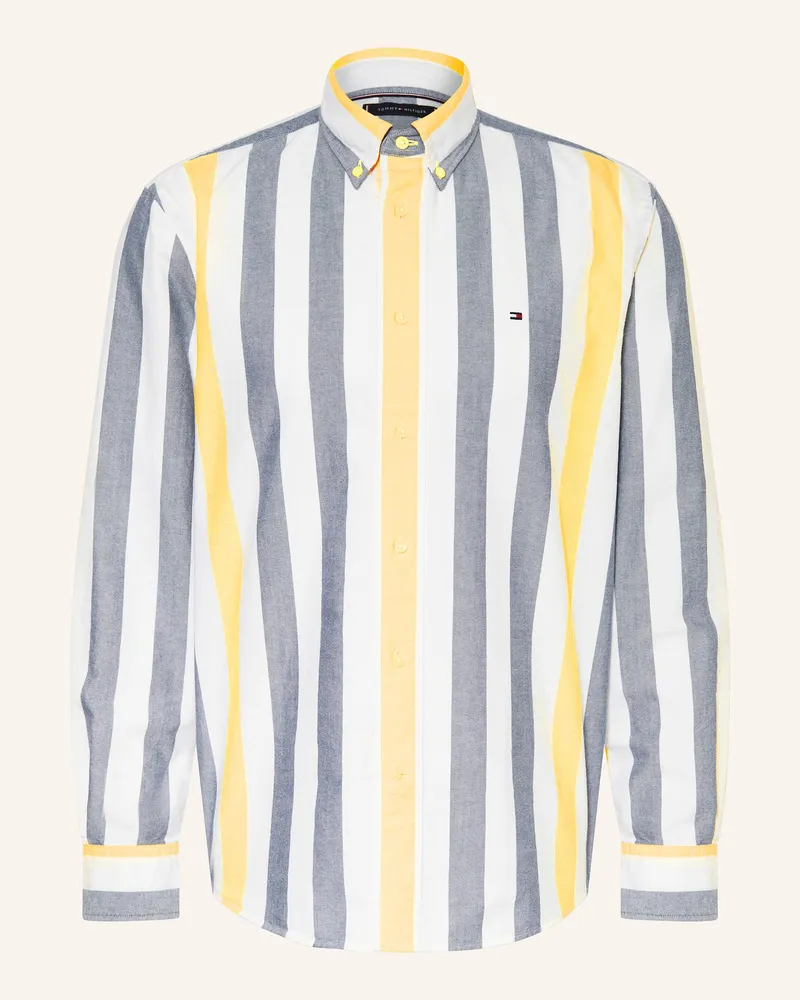 Tommy Hilfiger Oxfordhemd Relaxed Fit Hellgelb