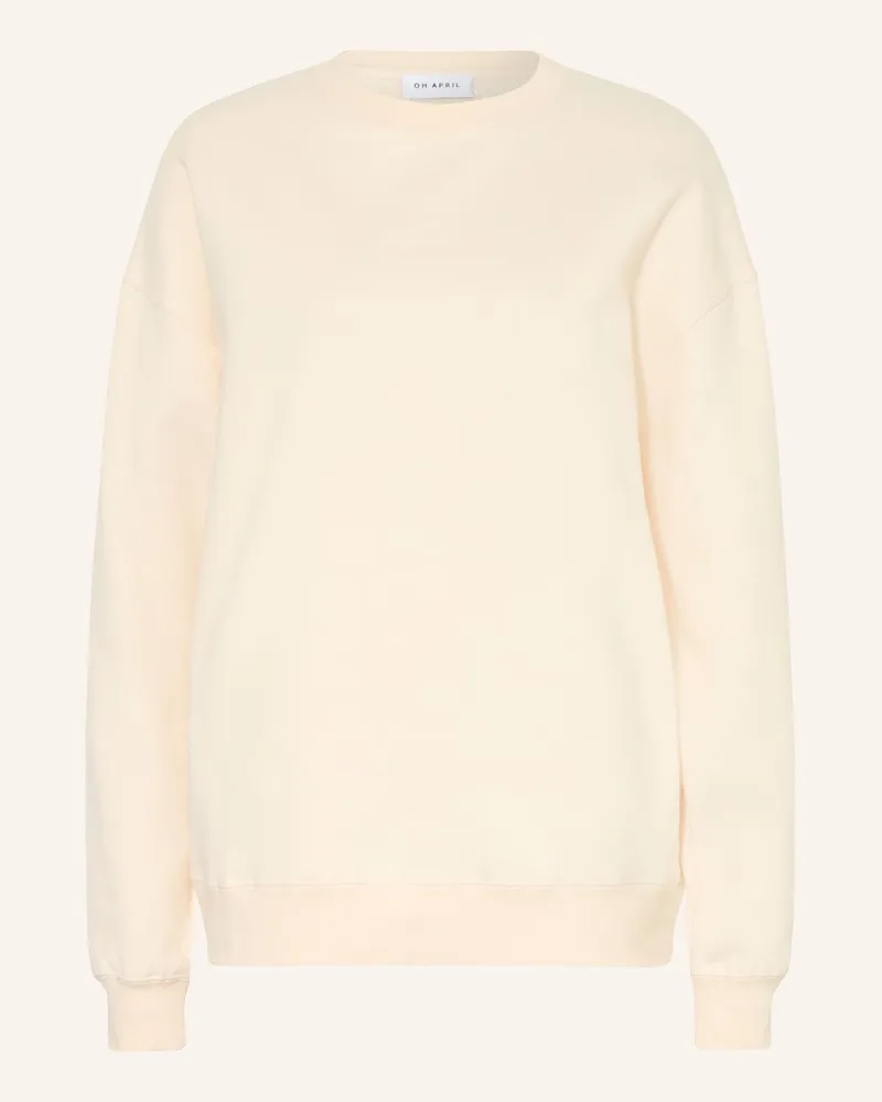OH APRIL Oversized-Sweatshirt PANCAKE Creme