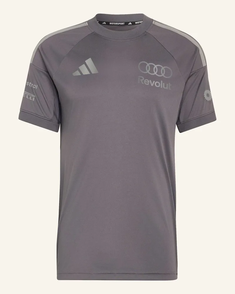 adidas Audi Revolut f1 Team Driver Replica T-Shirt grau Grau
