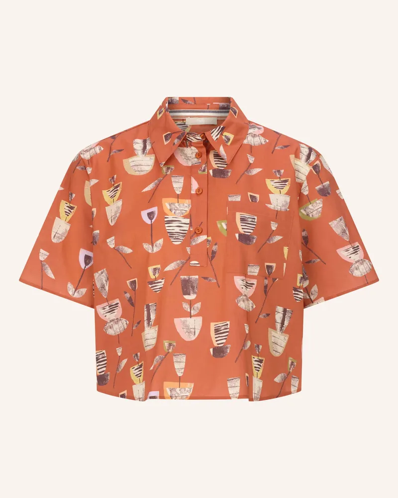 Malej Baumwollshirt Turin gelb Camel