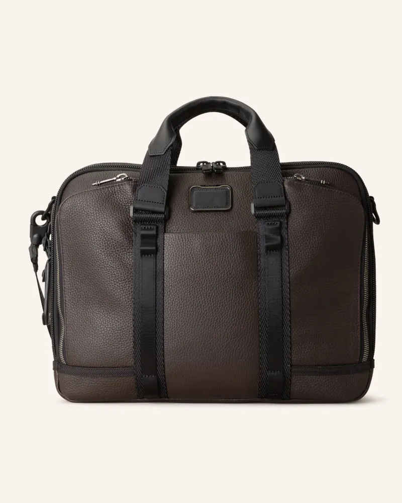 Tumi ALPHA BRAVO Business-Tasche ADVANCED mit Laptop-Fach Dunkelbraun