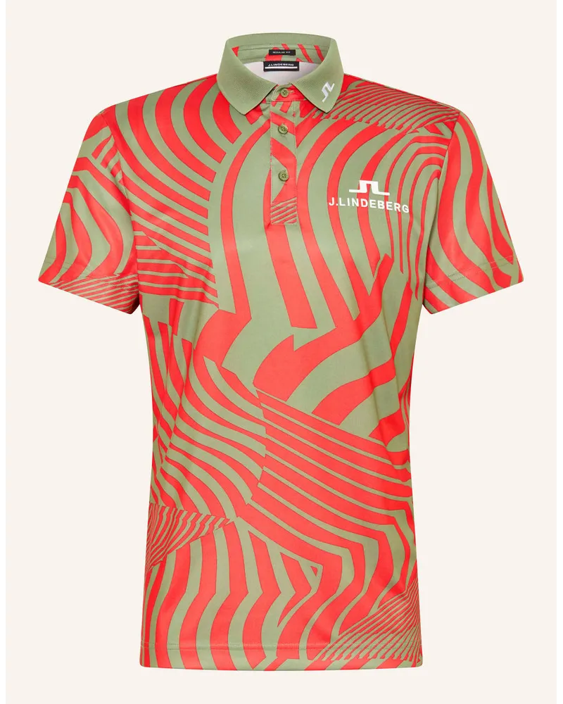 J.Lindeberg Funktions-Poloshirt Gruen