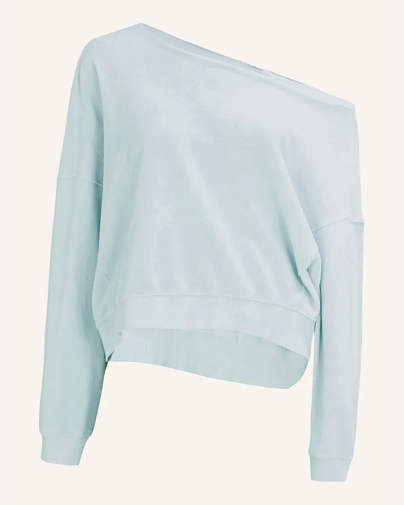 True Religion Sweatshirt Frottee Hellblau