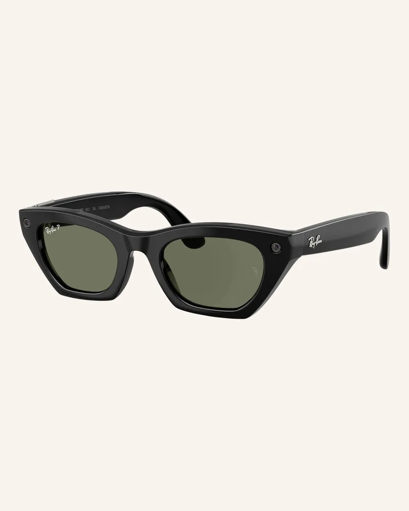 Ray Ban Smart Glasses rw4015 Meta Zena schwarz Schwarz