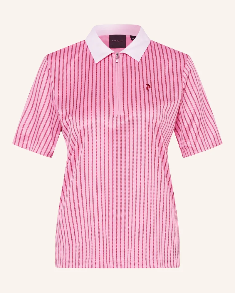Peak Performance Funktions-Poloshirt GRAPHIC Rosa
