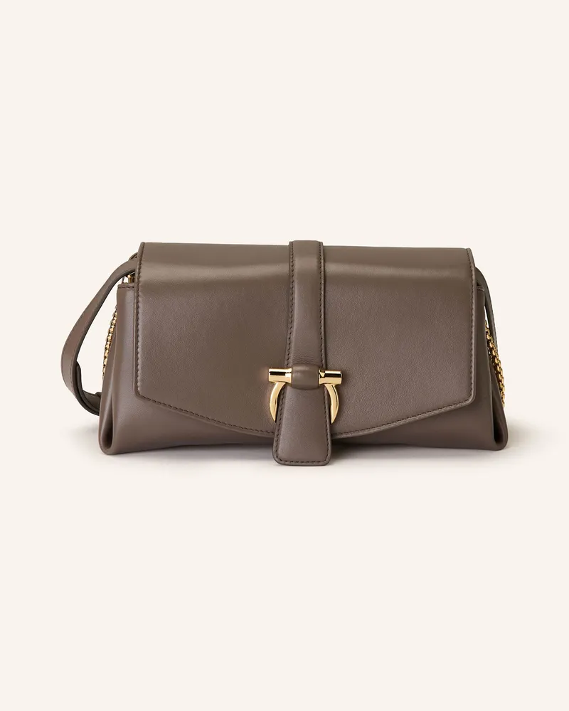 Ferragamo Umhängetasche SIENA Grau