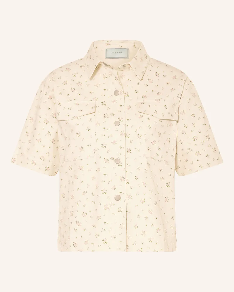 Neo Noir Jeansbluse TIKI Ecru