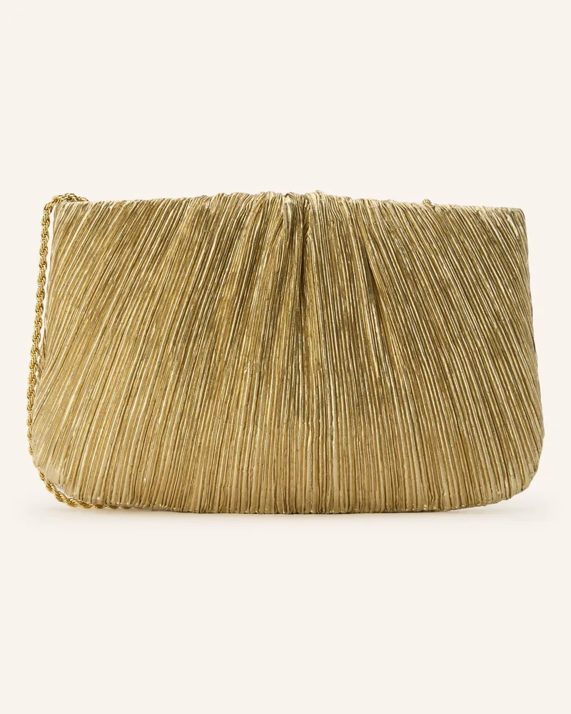 Loeffler Randall Clutch Brit gold Gold