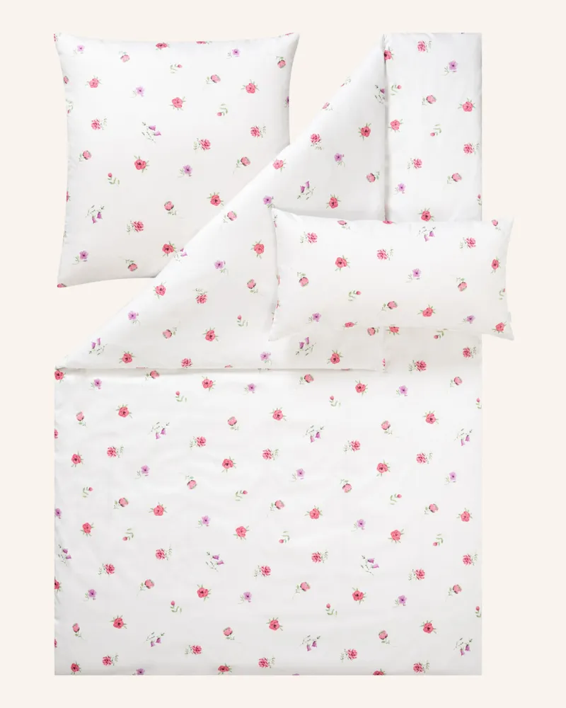 Estella Bettwäsche Marion rot Rot