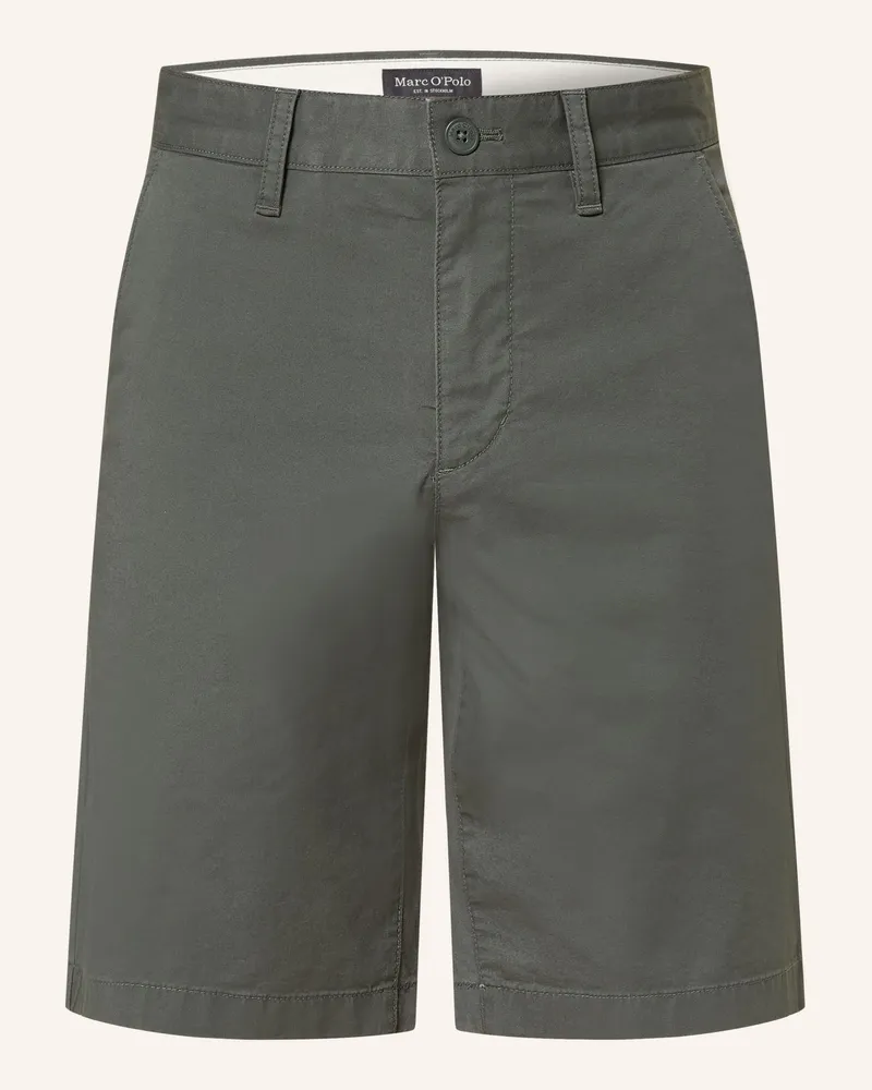 Marc O'Polo Shorts gruen Grau