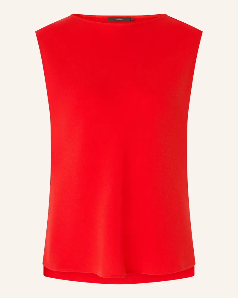 windsor. Blusentop Rot