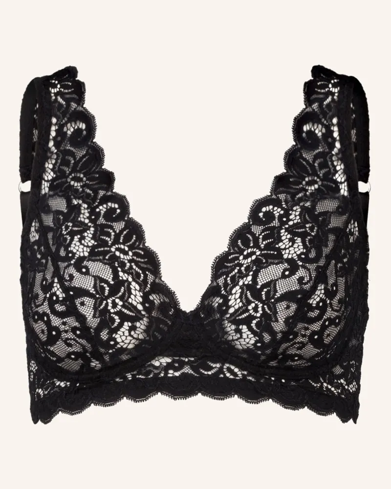 Hanro Triangel-BH MOMENTS Schwarz