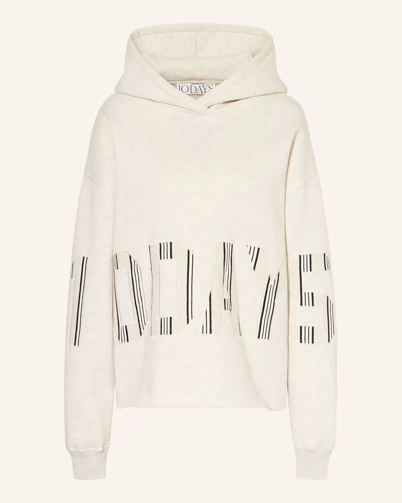 10Days Oversized-Hoodie Hellgrau