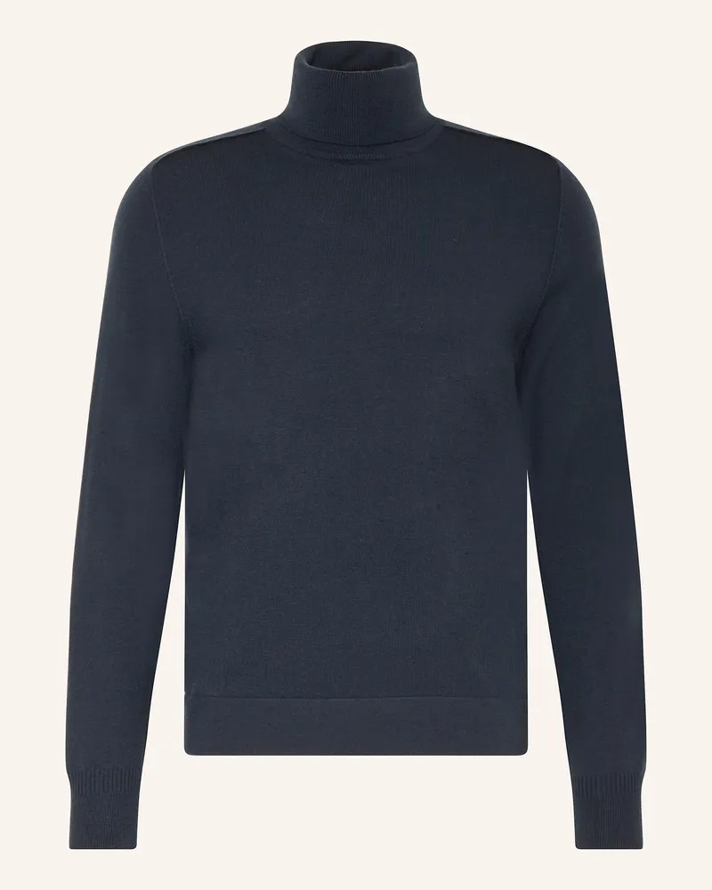 Marc O'Polo Rollkragenpullover blau Dunkelblau