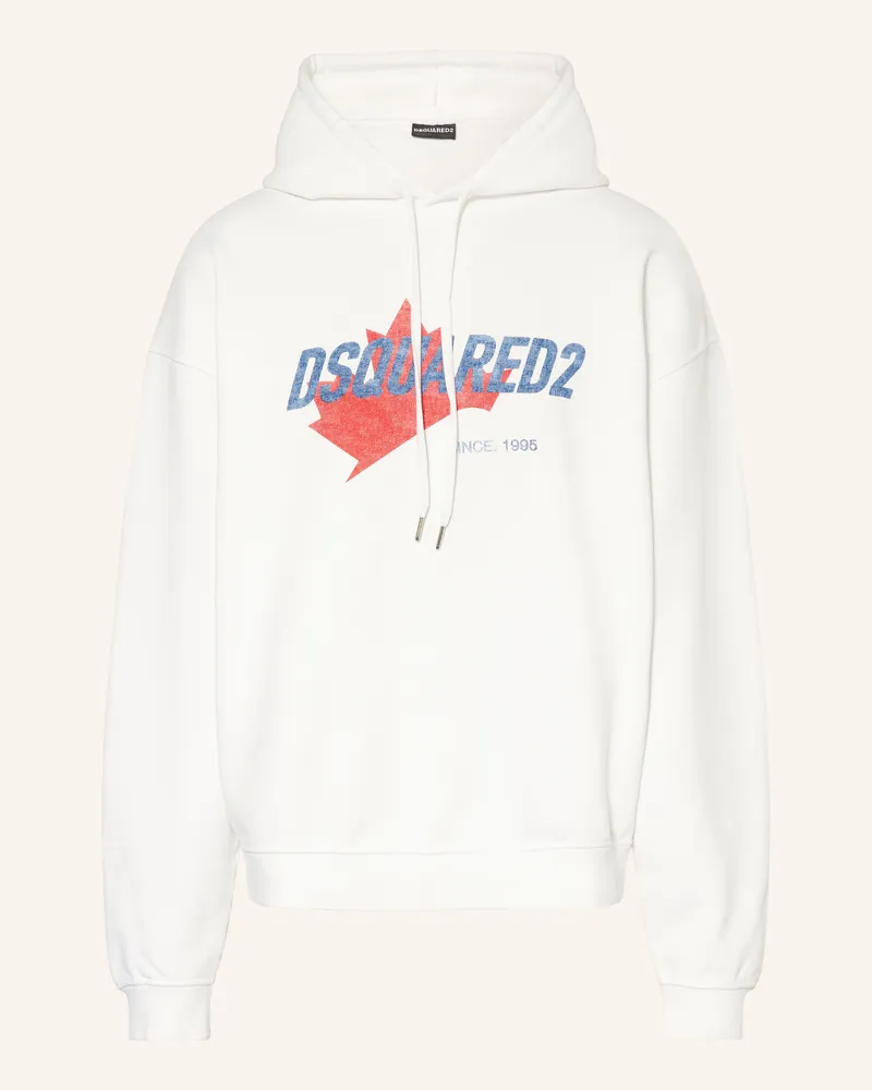 Dsquared2 Hoodie weiss Weiss