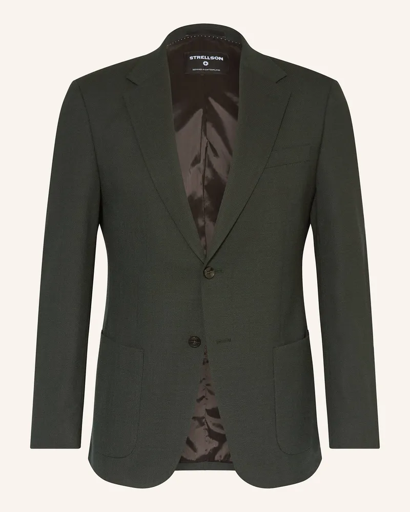 Strellson Anzugsakko Arndt Slim Fit gruen Dunkelgrün