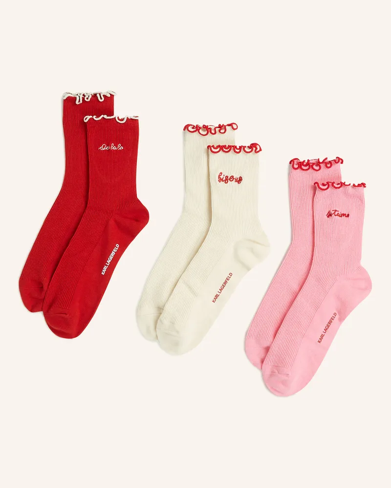 Karl Lagerfeld Socken beige Beige