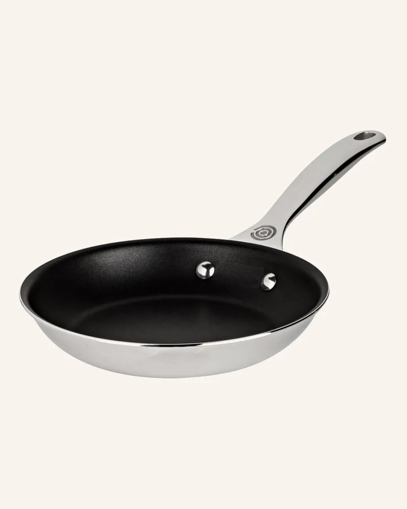 Le Creuset Pfanne 3-ply PLUS Silber