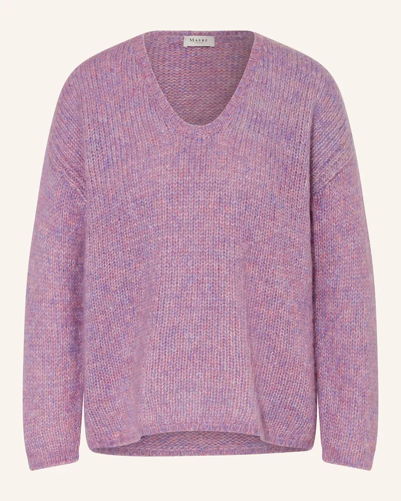 Maerz Pullover mit Alpaka Lila