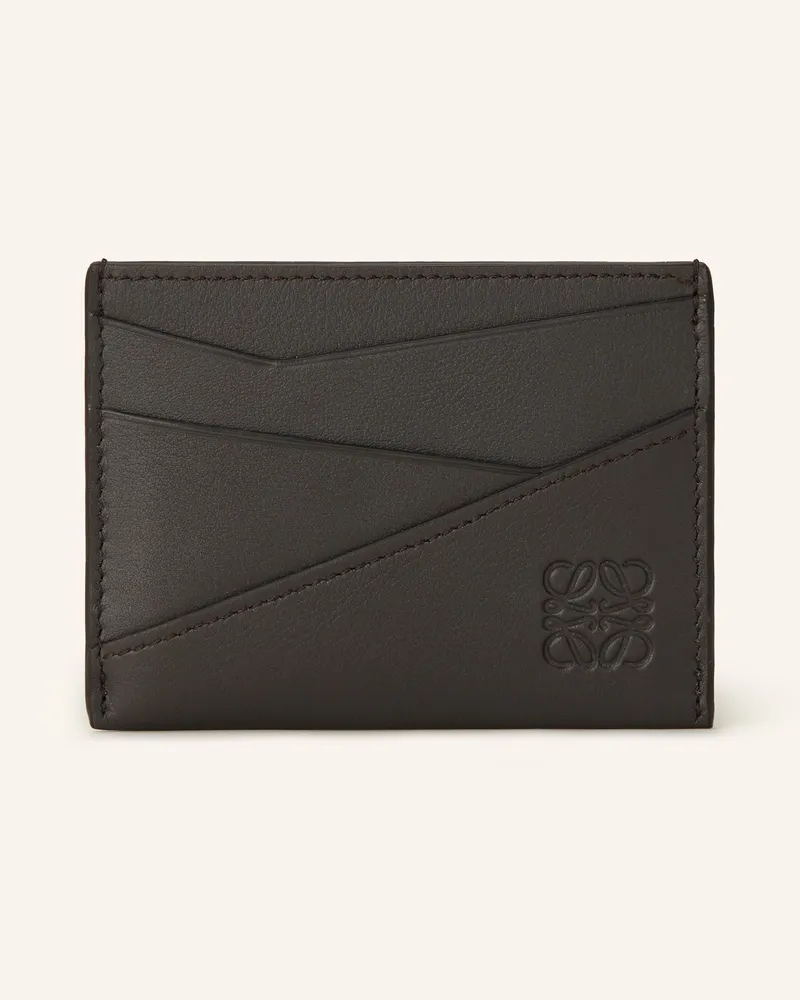 Loewe Kartenetui PUZZLE EDGE Dunkelgrau