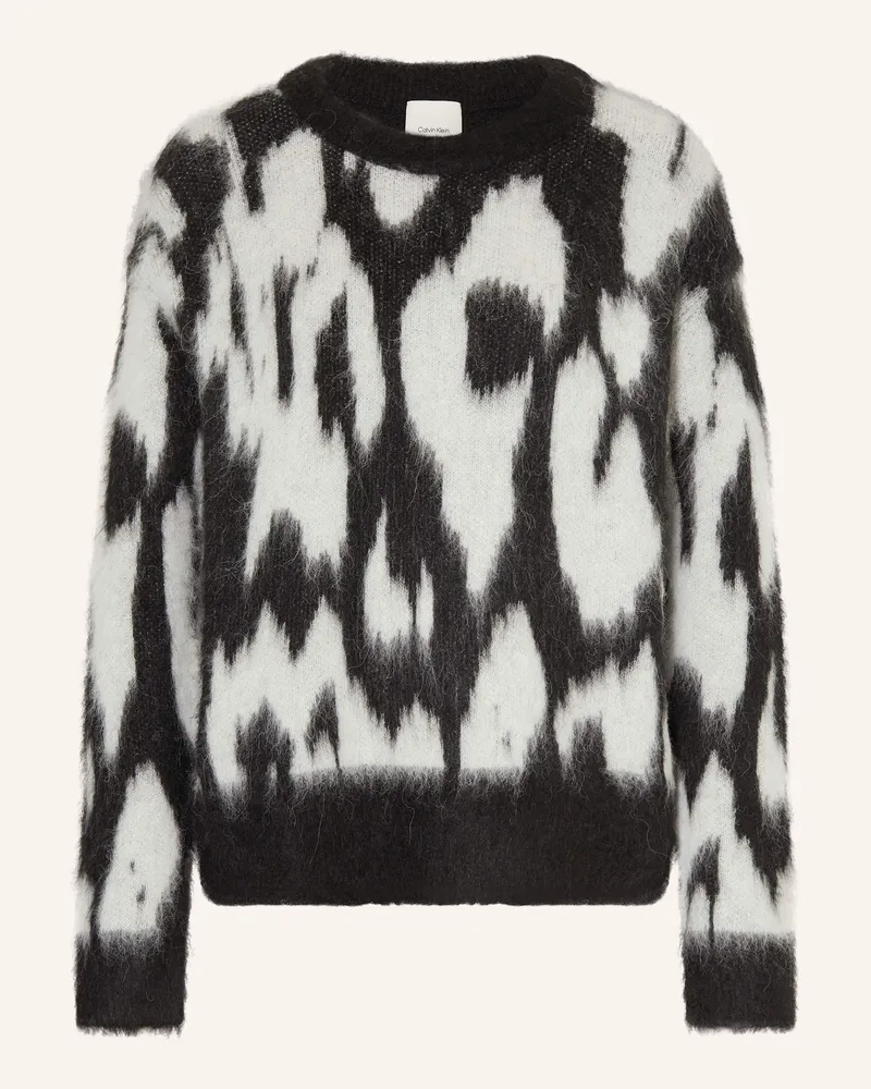 Calvin Klein Pullover mit Alpaka Schwarz