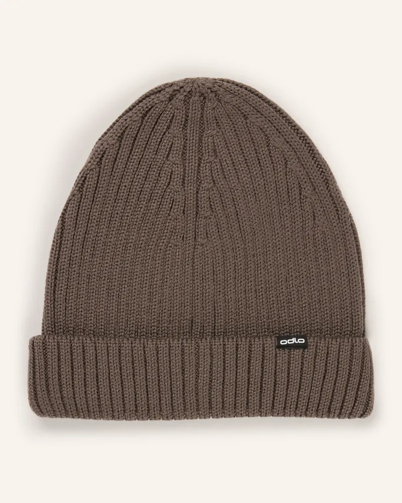 Odlo Mütze Merino Warm braun Braun