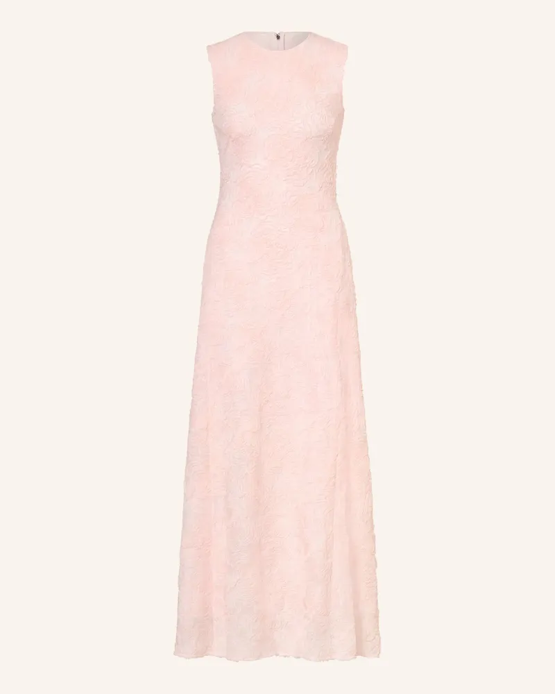 ROTATE Birger Christensen Mesh-Kleid rosa Hellrosa
