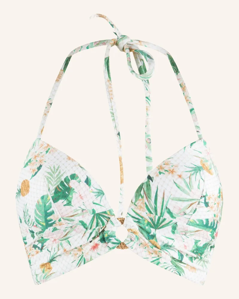 LingaDore Triangel Bikini Top gruen Grün