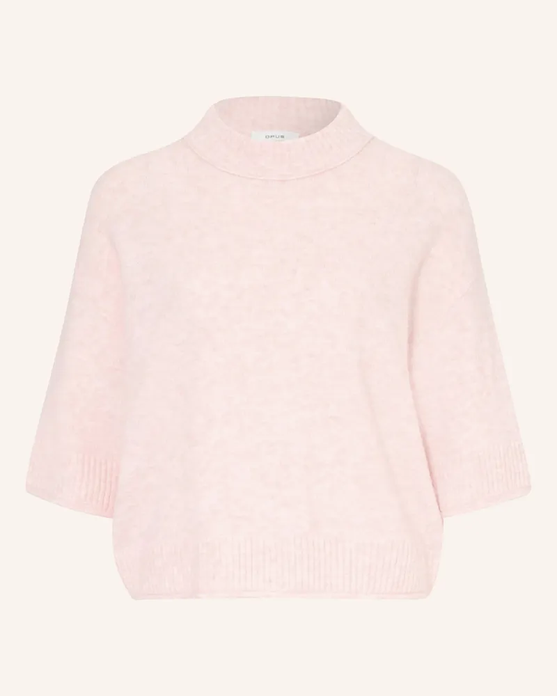 OPUS Pullover Pafinna Mit 3/4-Arm rosa Rosa