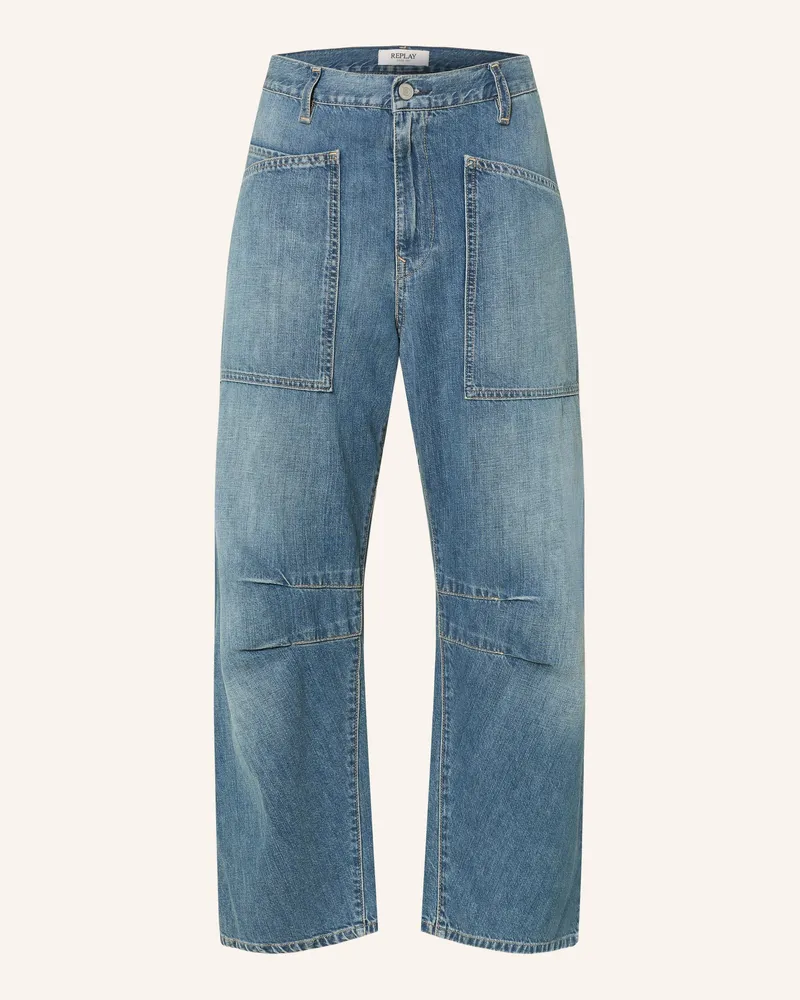 Replay Barrel Jeans blau 009