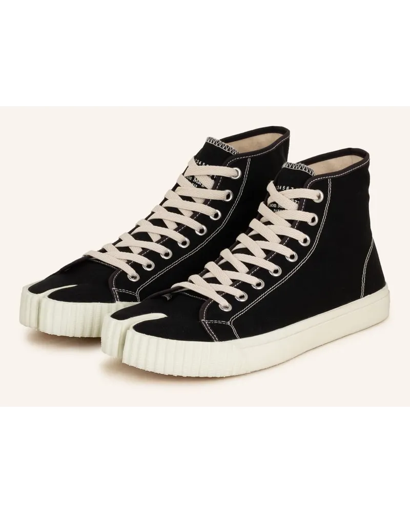 Maison Margiela Hightop-Sneaker TABI - SCHWARZ Schwarz