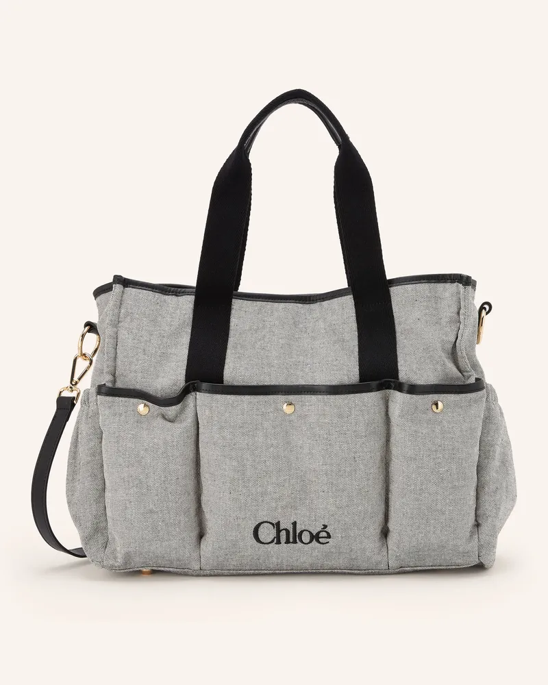 Chloé Wickeltasche Mit Pouch grau A46