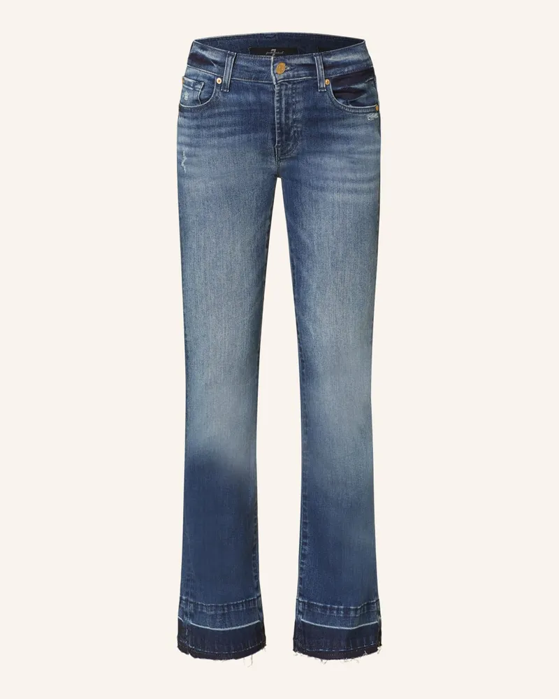 7 for all mankind Bootcut Jeans BOOTCUT TAILORLESS Blau