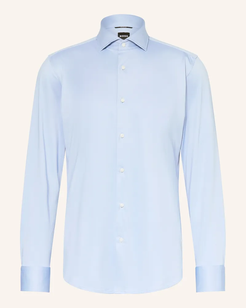 HUGO BOSS Hemd HANK Slim Fit Hellblau