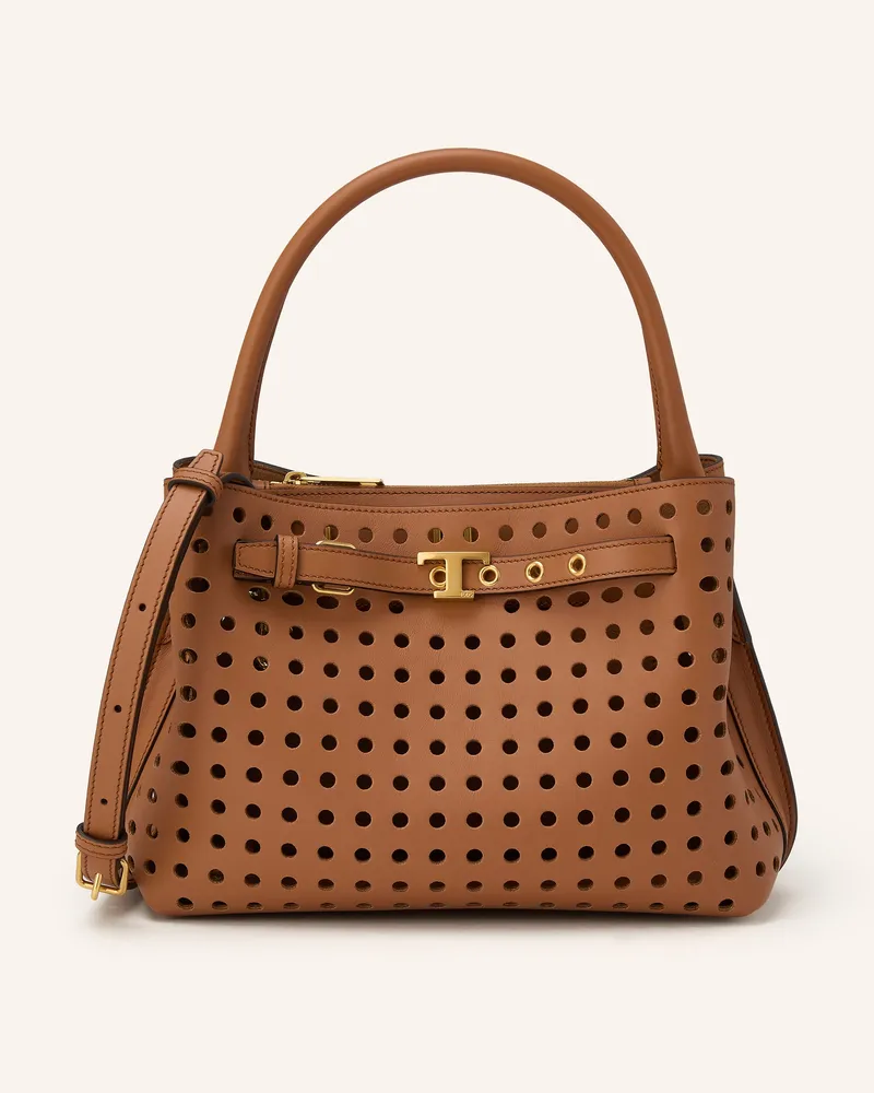 TOD'S Handtasche Runway Mini Mit Cut-Outs braun Braun