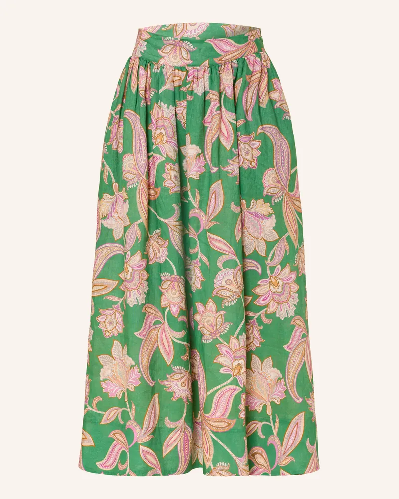 Kudibal Leinenrock Eddadea gruen Grün