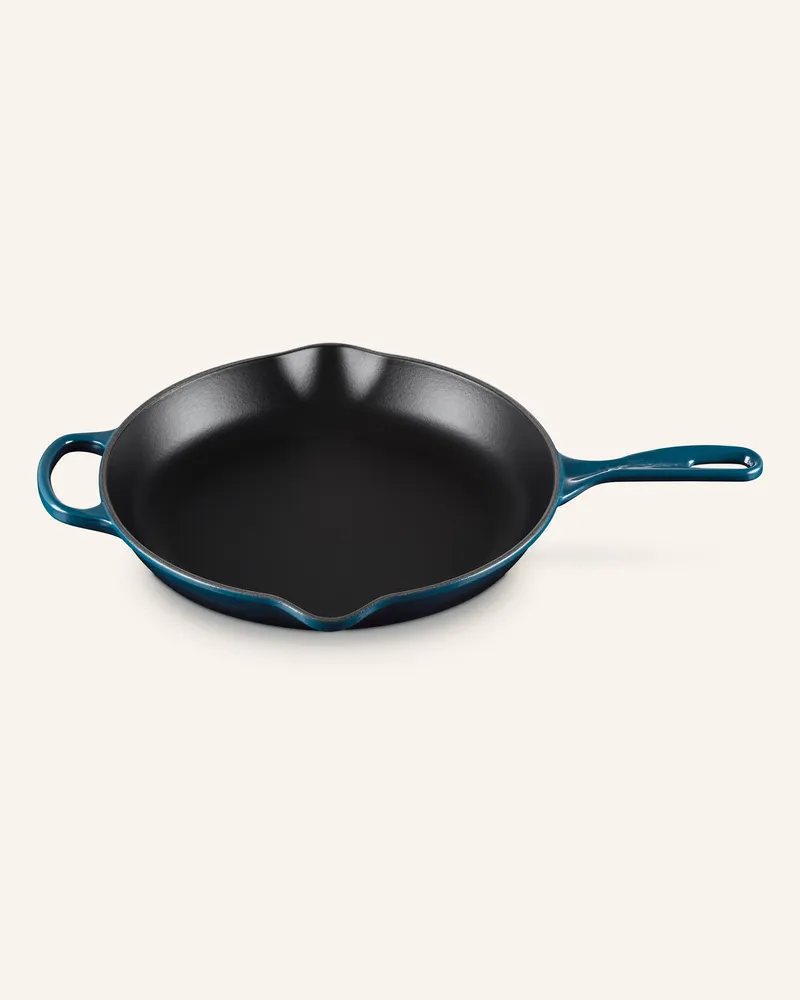 Le Creuset Brat- Und Servierpfanne Signature blau Nuit