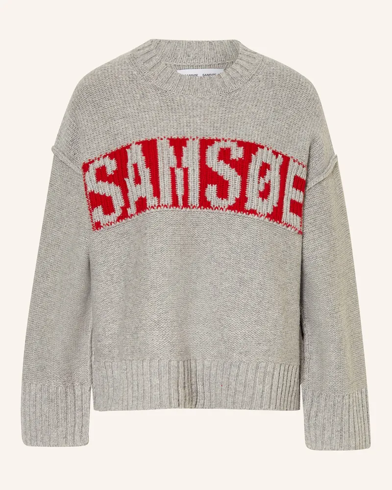 Samsøe & Samsøe Pullover SAKEIKU Grau