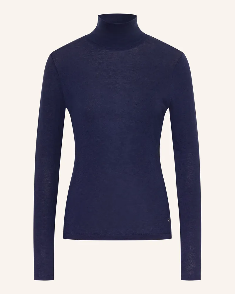 windsor. Rollkragenshirt blau Dunkelblau