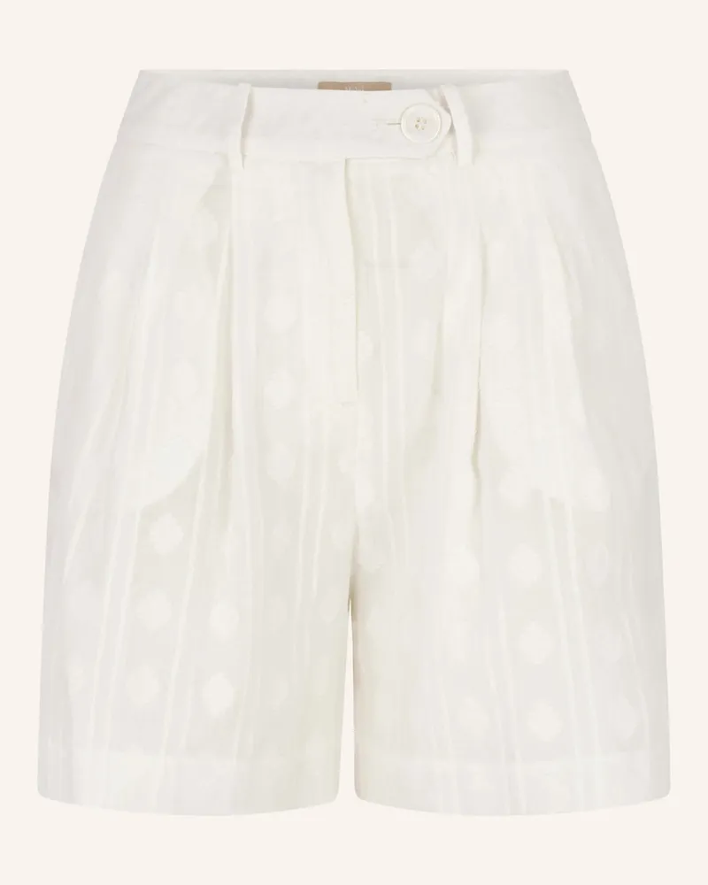 Malej Baumwollshorts Emilia weiss Weiss